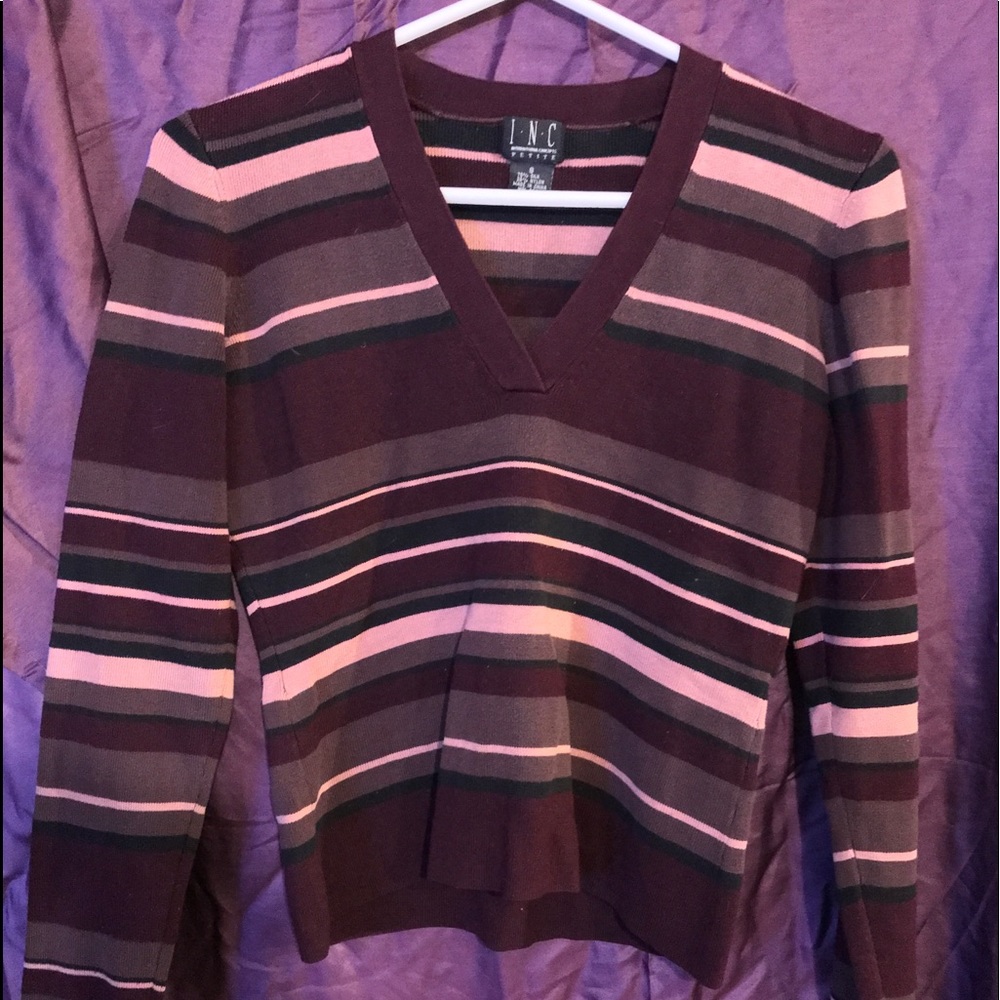 V-neck sweater